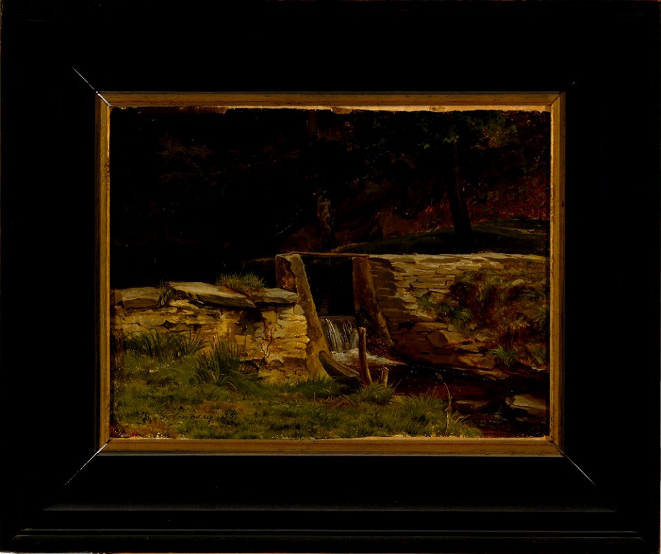 Werner Holmberg - Padottu puro, harjoitelma - A I 471-26 - Finnish National Gallery