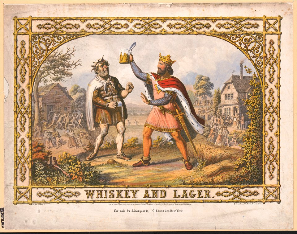 Whiskey and lager LCCN2003677650