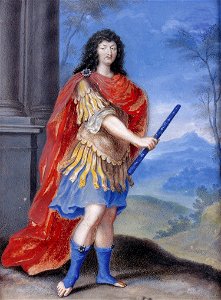 Werner the Younger, attributed to - Louis XIV. Free illustration for personal and commercial use.
