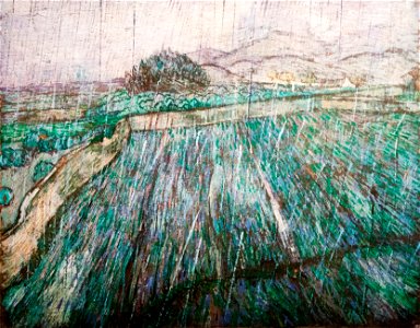 Wheat Field in Rain - My Dream