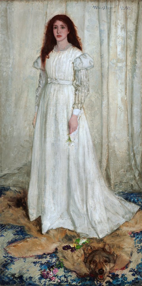Whistler James Symphony in White no 1 (The White Girl) 1862FXD
