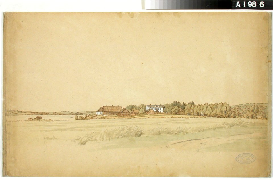 Werner Holmberg - Hatanpään kartano - A I 98-6 - Finnish National Gallery