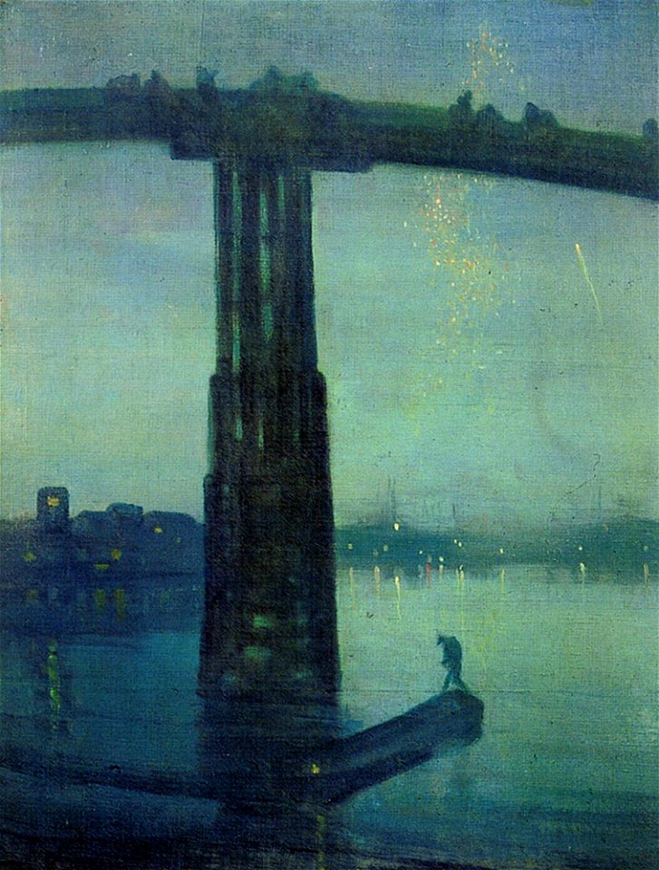 Whistler James Nocturne in Blue and Green