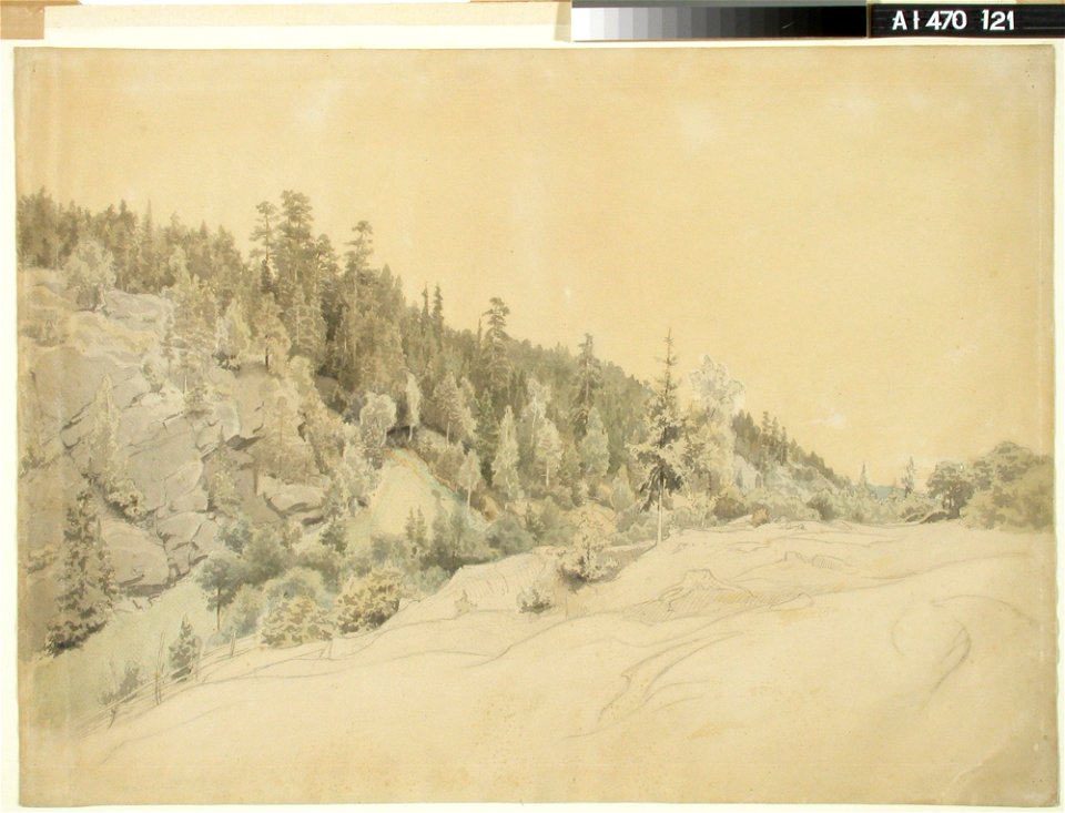 Werner Holmberg - Landscape - A I 470-121 - Finnish National Gallery