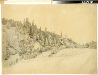 Werner Holmberg - Landscape - A I 470-121 - Finnish National Gallery