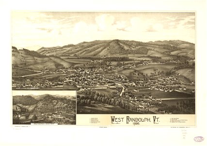 West Randolph, Vt. 1886. LOC 75696634