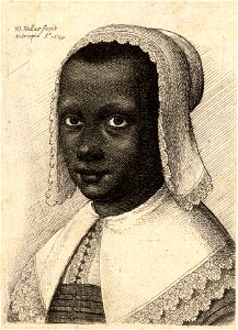 Wenceslas Hollar - Young Negress