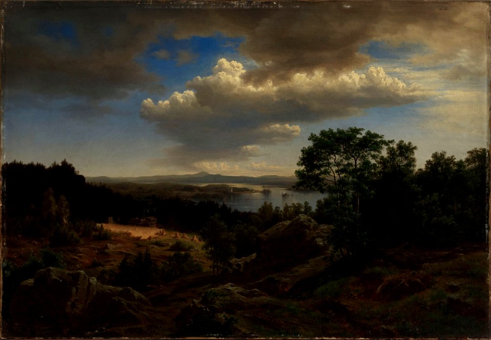 Werner Holmberg - Suomalainen maisema - A I 587 - Finnish National Gallery