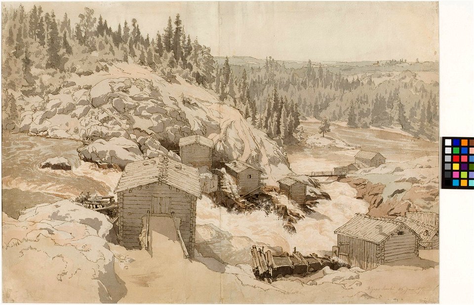 Werner Holmberg - Kyröskoski - A+I+470 95 - Finnish National Gallery