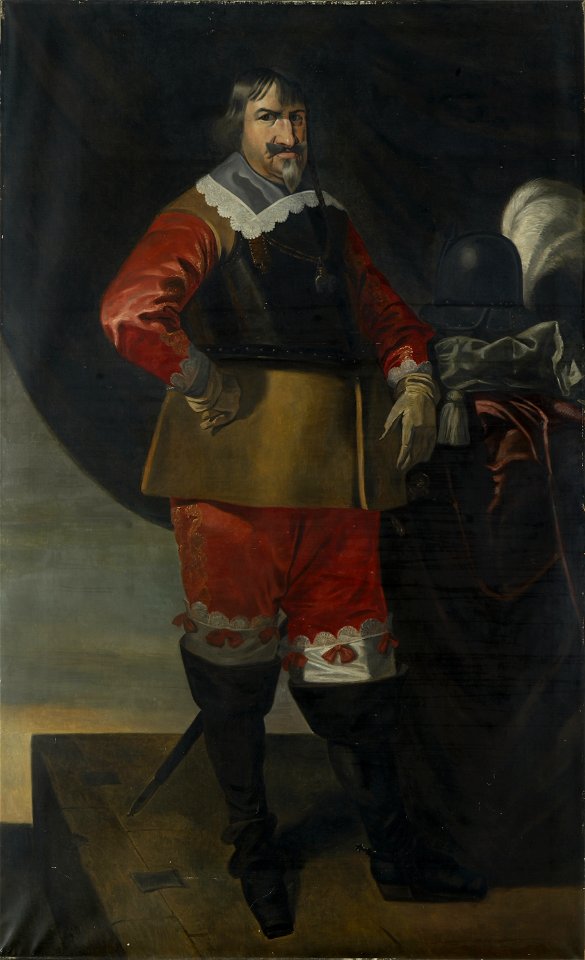 Hans Viggo Westergaard - Kopi etter Karel van Mander - Portrett av Christian IV - Oslo Museum - OB.00294