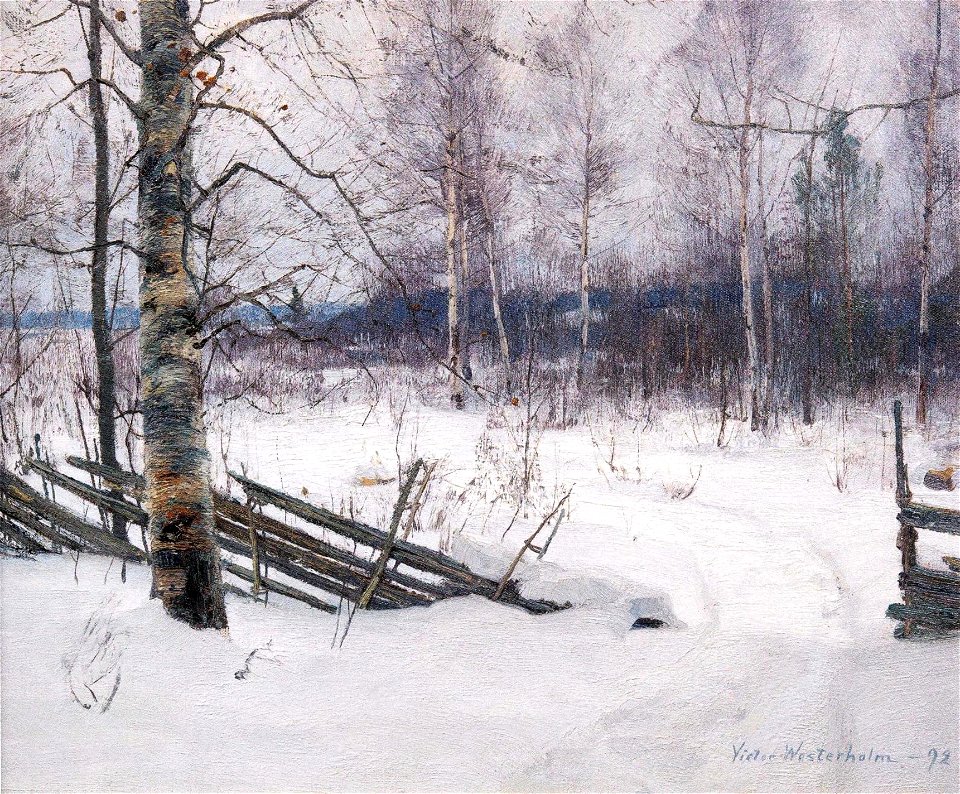 Westerholm, Talvimaisema