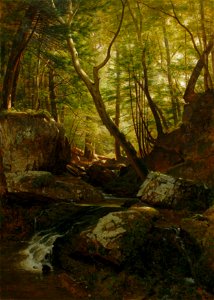 Kaatskill Creek by Worthington Whittredge
