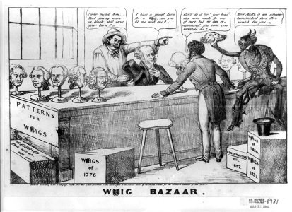 Whig bazaar LCCN2008661789. Free illustration for personal and commercial use.