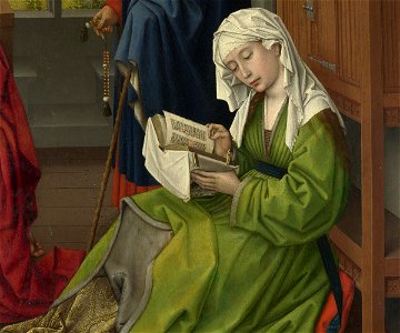 The Magdalen Reading - Rogier van der Weyden (cropped) 