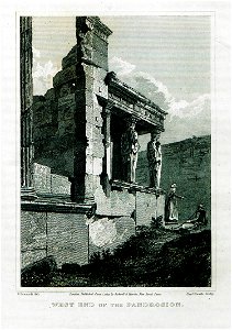 West end of the Pandrosion - Dodwell Edward - 1819
