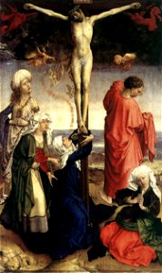 Weyden Crucifixion. Free illustration for personal and commercial use.