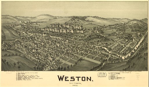 Weston, West Virginia 1900. LOC 75696697