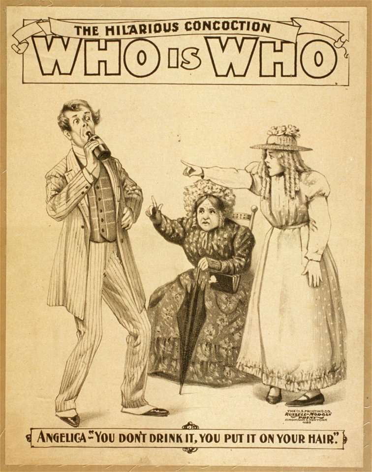 Who is who the hilarious concoction. LCCN2014635498