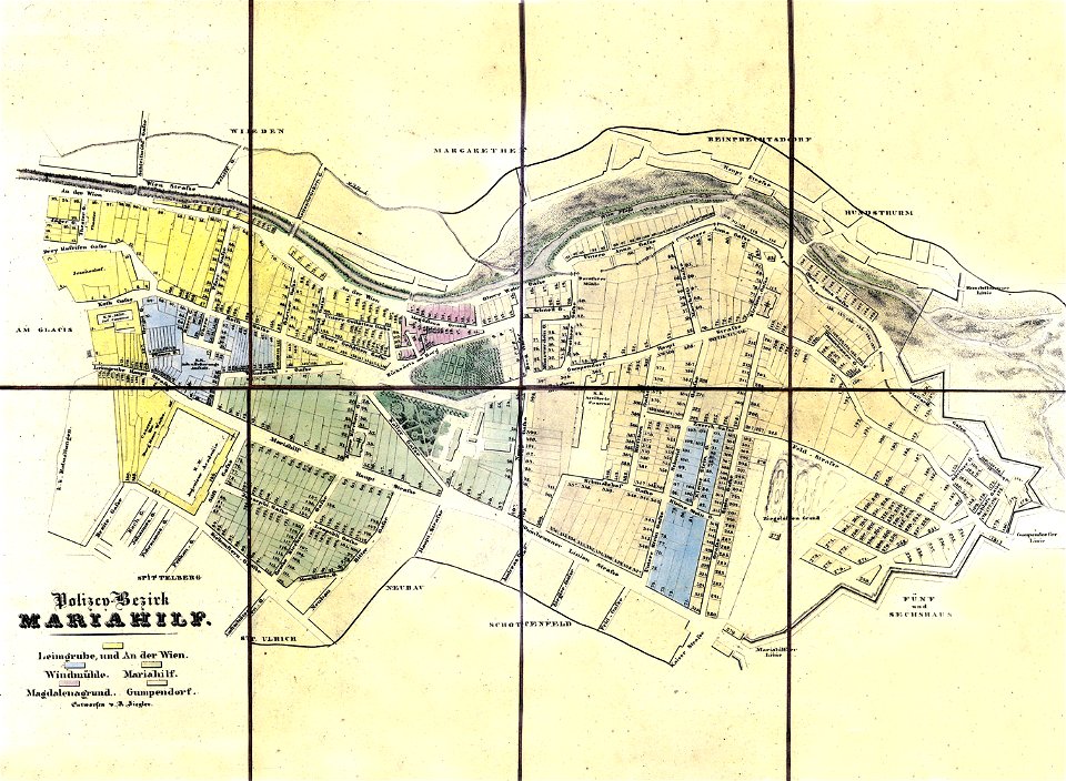 Wien 1825 Vasquez Mariahilf