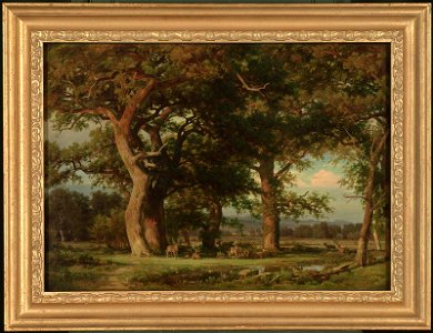 Thomas Worthington Whittredge - Outskirts of the Forest - 48.491 - Museum of Fine Arts