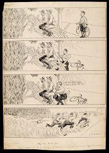Why Jones left the farm; being an episode in the life of a rash young city chap who went out in... (NBY 1354)
