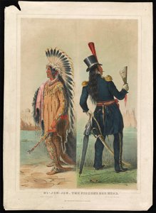 Wi-Jun-Jon - The Pigeon's Egg Head Going to Washington - Returning to his home - - Catlin del. LCCN98507921