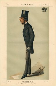 Hugh Lupus Grosvenor, Vanity Fair, 1870-07-16. Free illustration for personal and commercial use.