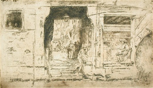 Whistler - Fish Shop, Venice