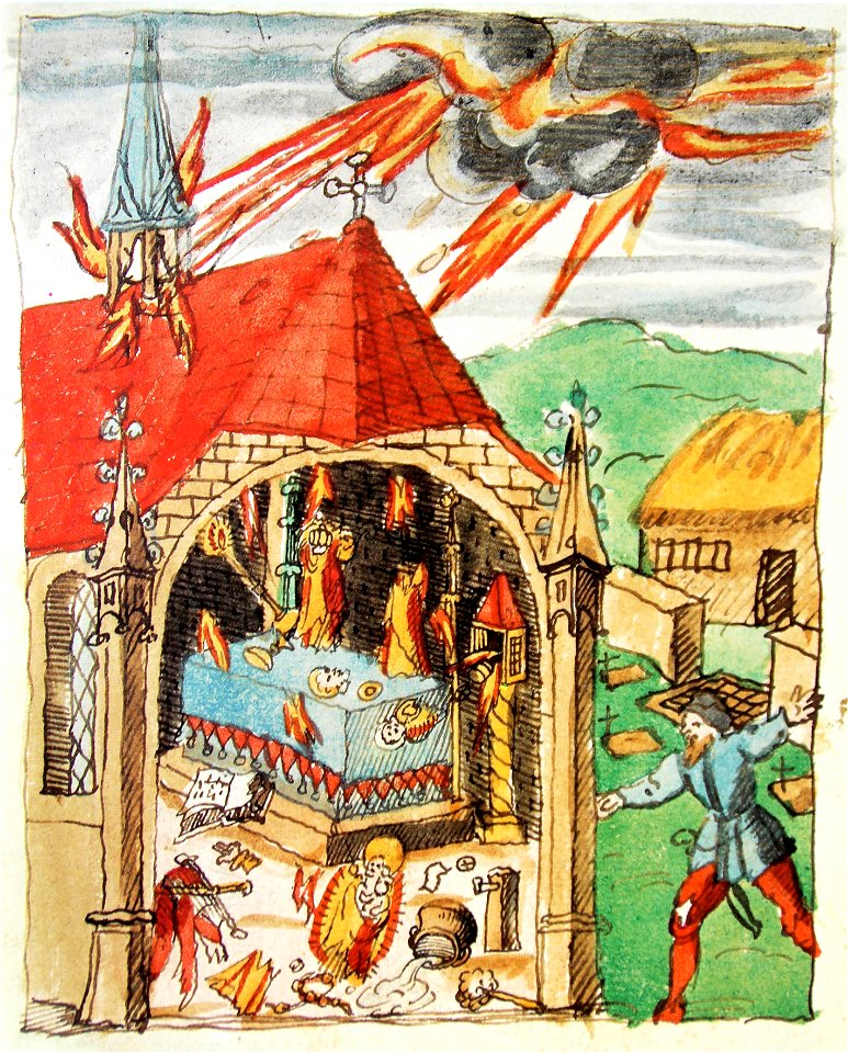 Wickiana Blitzschlag Bischofszell