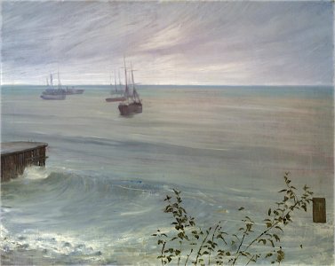 Whistler James Symphony in Grey and Green The Ocean 1866-72