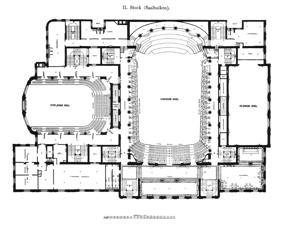 Wiener Konzerthaus Saalbalkon 2.Stock