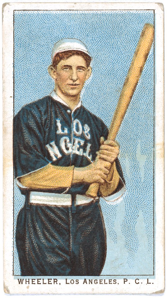 Wheeler, Los Angeles Team, baseball card portrait LCCN2007685569