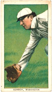 Wid Conroy, Washington Nationals, baseball card portrait LCCN2008676641