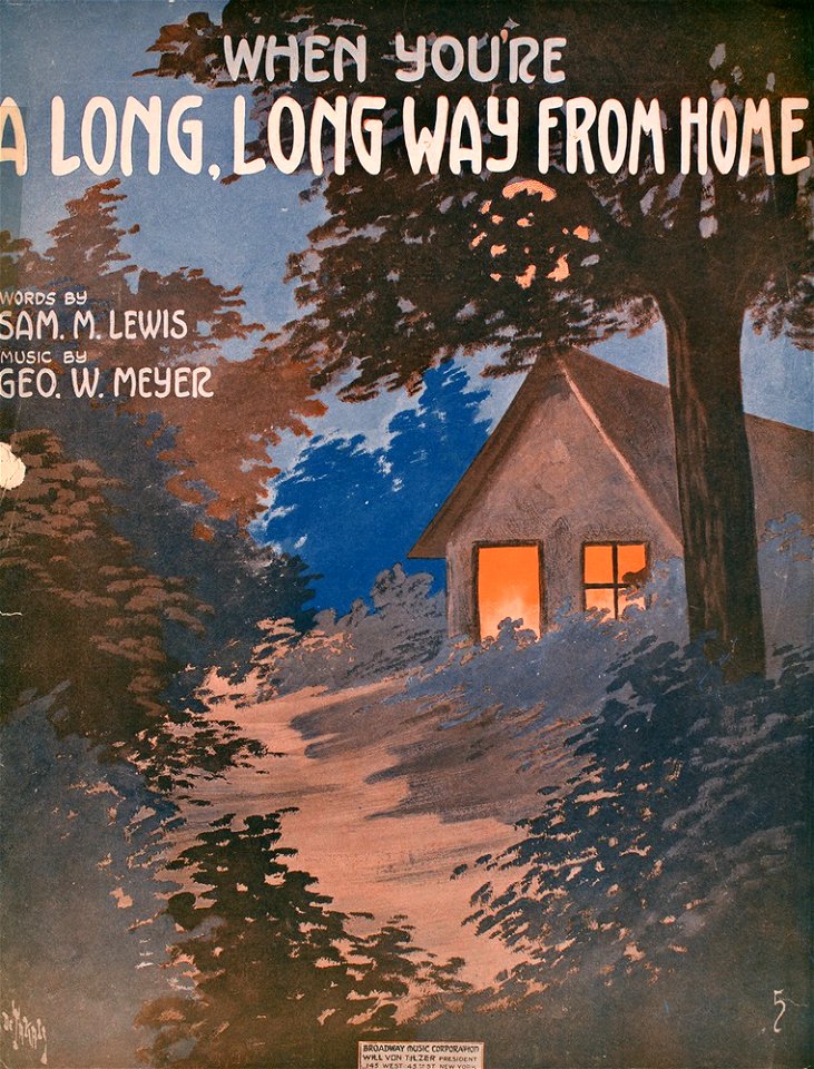 When You're a Long, Long Way From Home 1914