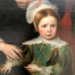 Wiki Loves Art - Gent - Museum voor Schone Kunsten -- Cornelis de Vos - Portrait of a Family (detail) 02