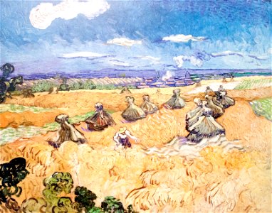 Wheat Stacks with Reaper - My Dream