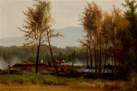 Homesteaders Clearing the Land by Worthington Whittredge