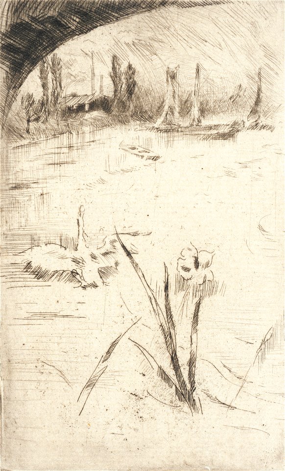 Whistler - Swan and Iris