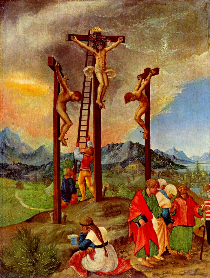 Where's Waldo at the crucifixion