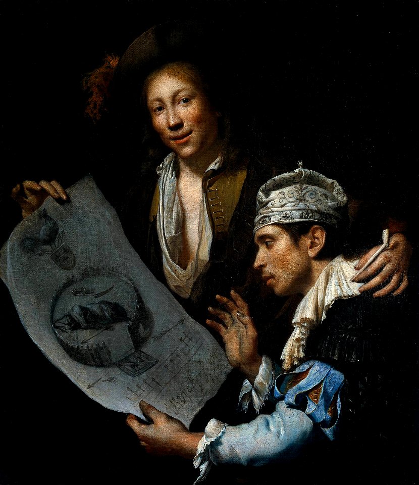 Wijckersloot, Johannes van - Allegorie op de Franse invasie in de Nederlanden in 1672 - 1672