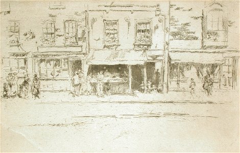 Whistler - The Fish-Shop, Busy Chelsea