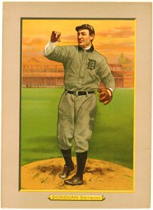 Wild Bill Donovan, Detroit Tigers, baseball card portrait LCCN2007685677
