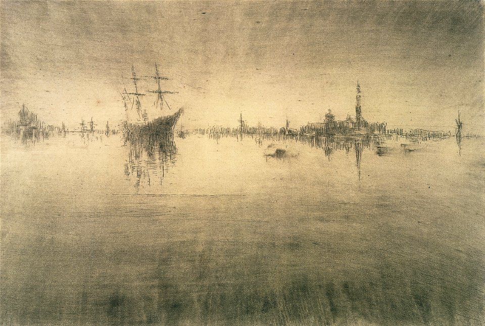 James Abbott McNeill Whistler - Nocturne - Google Art Project