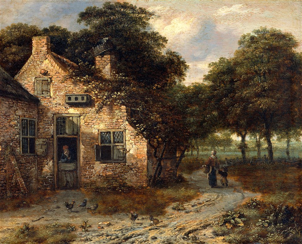 Jan Wijnants - Een boerenwoning