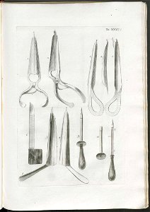 Wiennerische Chirurgische Instrumenten-Sammlung Tafel 45