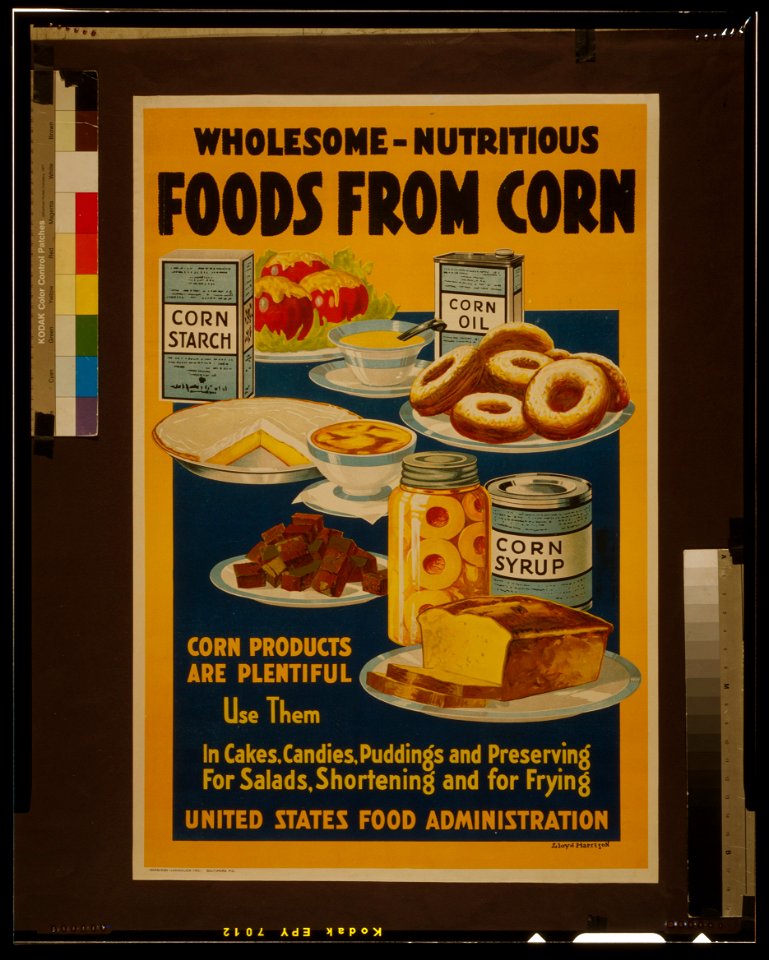 Wholesome - nutritious foods from corn - Lloyd Harrison. LCCN93502253