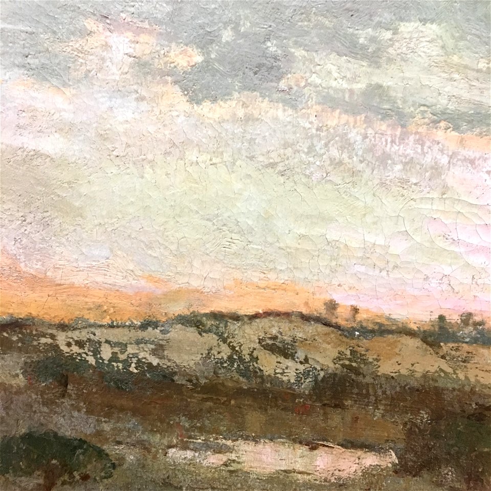 Wiki Loves Art - Gent - Museum voor Schone Kunsten -- Hymans -- Sunset on the Heath (detail) 03