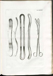 Wiennerische Chirurgische Instrumenten-Sammlung Tafel 38