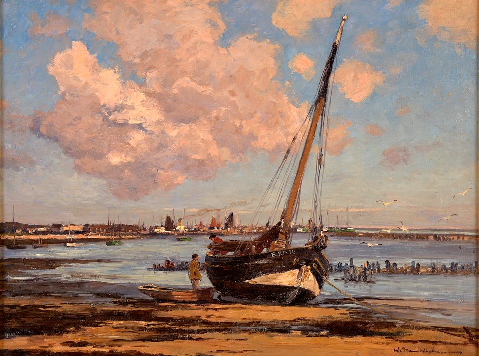 Wilhelm Hambüchen Ansicht von Katwijk