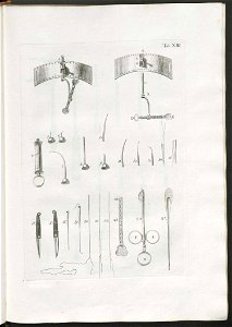 Wiennerische Chirurgische Instrumenten-Sammlung Tafel 13